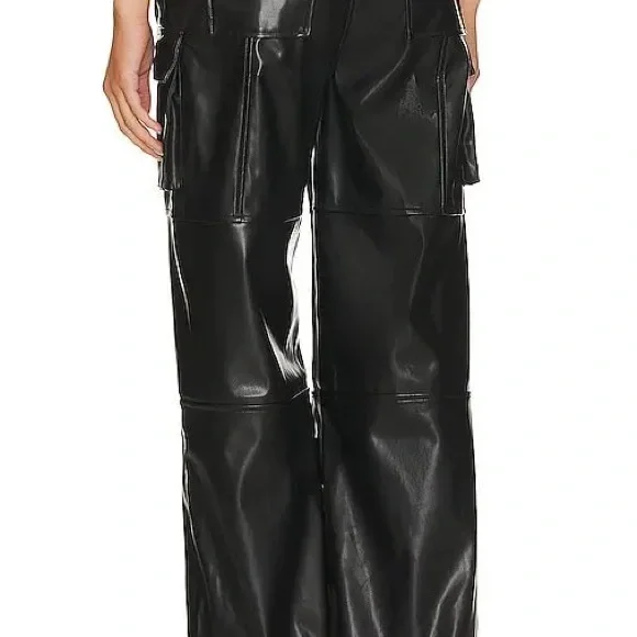 Superdown Halley Faux Leather Pant New With Tags Size S - Picture 2 of 11